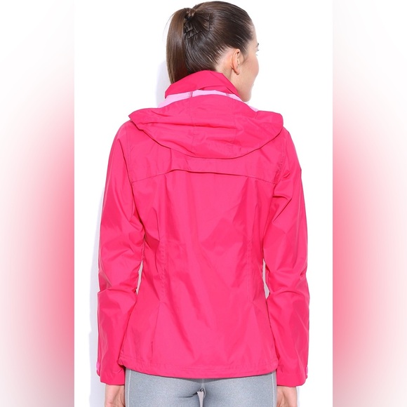 Columbia Womens Small Pink Switchback Waterproof Hooded Rain Jacket Packable - Picture 4 of 16